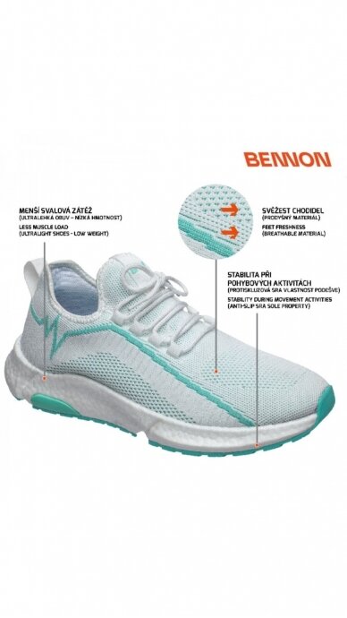 Laisvalaikio batai BENNON MEADOW LOW OB| 0741030410 (be apsaugų) 2