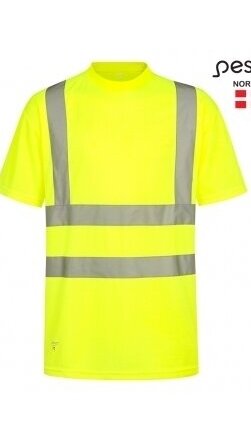 Marškinėliai Pesso HVM HI-VIS, geltoni